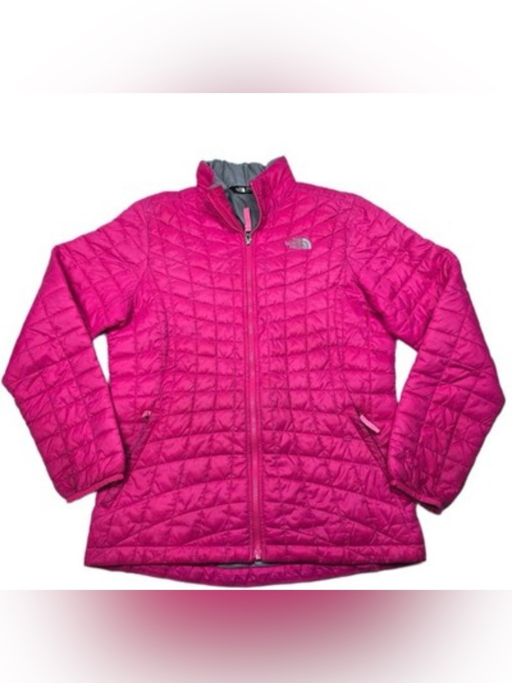 The North Face Hot Pink Quilted Lightweight Jacket